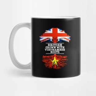 British Grown With Vietnamese Roots - Gift for Vietnamese With Roots From Vietnam Mug